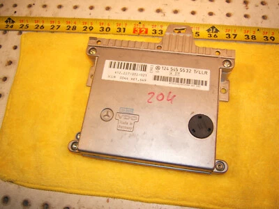 Mercedes W124 1995 E320 sedan Under Foot well VDO T/LLR ECU Genuine 1 Computer - Image 1 of 4