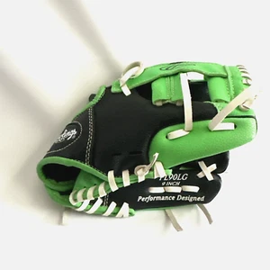 Rawlings Player Series Baseball Softball Handschuh PL90LG 9" schwarz grün RHT - Bild 1 von 9