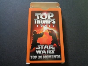 TOP TRUMPS TURBO Star Wars Saga "Top 30 Moments" Pack TUCK-BOX ONLY NO CARDS - Picture 1 of 7