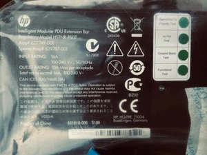 HP Intelligent PDU Extension Bar HSTNR-PS07 627749-001 629787-001 (2PACK) NEW - Picture 1 of 7