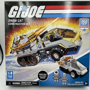 NIB G.I. Joe SNOW CAT 150 pc Construction Set With Two Figures 🔥🔥 - Picture 1 of 3