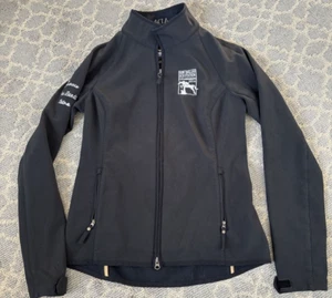 New England Equitation Championship Black Med Noble Jacket 2018 Gracie Van Zandt - Picture 1 of 9