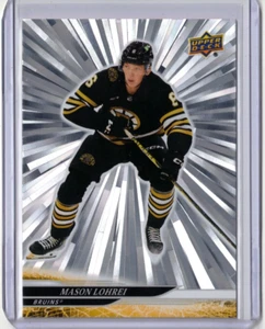 MASON LOHREI 24/25 2025 Upper Deck Series 2 UD SILVER OUTBURST SP #257 Bruins - Picture 1 of 2