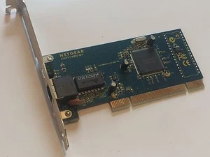 NETGEAR FA311 REV-B1 10/100 PCI NETWORK CARD ad2v15 - Picture 1 of 3