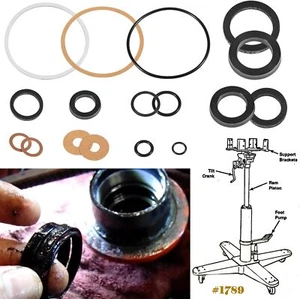Kit de reparación de repuesto de sello de gato de piso hidráulico adecuado para OTC 1789#47678-45 - Imagen 1 de 8
