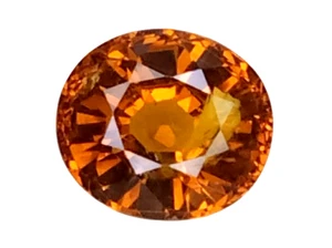 Piedras preciosas sueltas corte ovalado granate mali natural marrón 1.785cts "ver videos" - Imagen 1 de 3