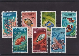 SOMALI COAST COMPLETE SET OF 7 STAMPS P.A. NEW* No. 49 to 55 C: €95 - Picture 1 of 1