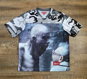 Supreme Aphex Twin Football Jersey Snow Camo Size Medium New - Picture 1 of 7