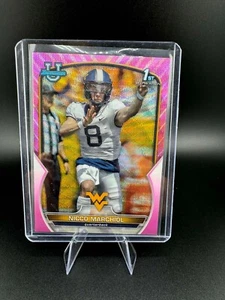 2022 Bowman University Pink Wave Refractor - #77 Nicco Marchiol (RC) 88/125 - Picture 1 of 2