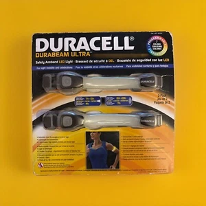 NEW Duracell Durabeam Ultra Safety Armband Multicolor LED Light 2 Pack - Picture 1 of 2