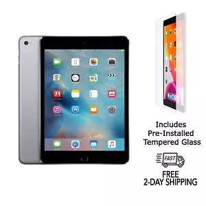 Apple iPad Mini 2 WiFi + Unlocked 64GB Gray with Tempered Glass (Excellent) - Picture 1 of 4