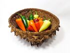 Early 20Th C Native American Micmac, Sweet Grass Porcupine Basket, Penobscot, Me