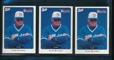 lot (3) 1996 Best #28 Scott Breeden Dunedin Blue Jays Coach (BL75) SWSW6