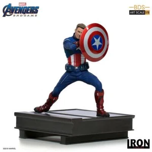 Avengers Endgame BDS Art Captain America 2022 Scale Statue 1/10 Iron Studios LAD - Picture 1 of 5