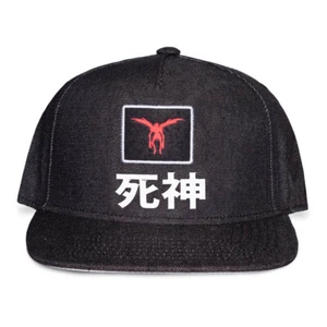 Baseballkappe Death Note Ryuk Silhouette Patch Shinigami Denim Druckknopflasche - Bild 1 von 5