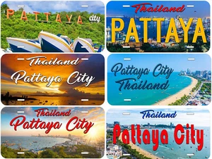Pattaya City Thailand Neuheit Autokennzeichen - Bild 1 von 11