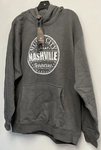 Sudadera con capucha Ariat Music City Nashville ASMU - talla grande - gris jaspeado - Imagen 1 de 6