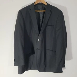 Blazer para Hombres F&F Negro Pecho 46 Largo Rayas Chaqueta Formal - Imagen 1 de 10