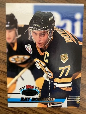 1993-94 Topps Stadium Club #160 Ray Bourque Boston Bruins  NrMt - Image 1 of 2