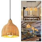 Modern Weave Rattan Bamboo Pendant Light Ceiling Lamps Droplight Chandeliers