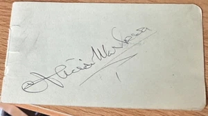 ALICIA MARKOVA - BALLET DANCER - AUTOGRAPH - Picture 1 of 1