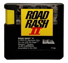ROAD RASH II (Mega Drive Game) RoadRash 2 Sega Genesis D