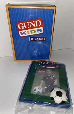 Gund Kids All Stars Soccer Kick It Photo Frame 4”x6” Photo NIB - Image 1 of 3