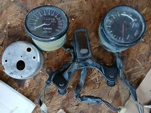 1979 Yamaha XS650 Speedo & Tach Gauge Cluster - Picture 1 of 6