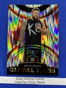 2023 #10 Kevin Owens Panini Select WWE RAW Global Icon Flash Prizm - Imagen 1 de 2