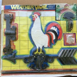 Vintage Artline Rooster Weathervane 1980’s Plastic - Picture 1 of 9