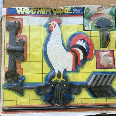 Vintage Artline Rooster Weathervane 1980’s Plastic - Image 1 of 4