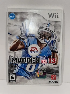 Madden NFL 13 (Nintendo Wii, 2012) - Complete w/ Manual - Image 1 of 4