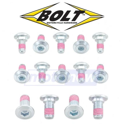 Bolt MC Rotor Bolt Kit for 1974-2005 Kawasaki KX125 - Brake Brake Rotors  zo - Imagem 1 de 4