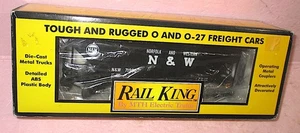 MTH RK-7506L Norfolk and Western 4-Bay N&W Semi-Scale Covered Hopper NEW IN BOX - Bild 1 von 3