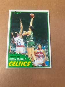 1981-82 Topps #E75 Kevin McHale radiocontrol - Imagen 1 de 2