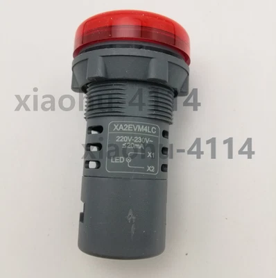 1PC NEW Schneider LED indicator XA2EV series XA2EVM4LC AC220V red #LL - Image 1 of 4