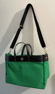 Fibreno Two Tone Tutti Large Bag Green/Black - Picture 1 of 13