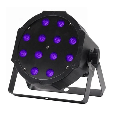 Equinox MaxiPar UV 12 x 3W LED Compact Blacklight Par Ultraviolet Halloween Wash - Image 1 of 4