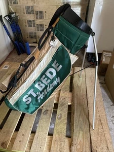 Vintage Ping Karsten 4-Way Golf Stand Bag with Carry Single Strap Green - Picture 1 of 12