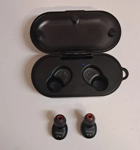TOZO T10 Bluetooth 5.0 Bezprzewodowe słuchawki douszne IPX8 Wodoodporny mikrofon Premium Sound - Zdjęcie 1 z 7