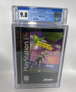 V-Tennis (Sony PlayStation 1, 1996) PS1 CGC 9.8A+ PRECINTADO - Imagen 1 de 2