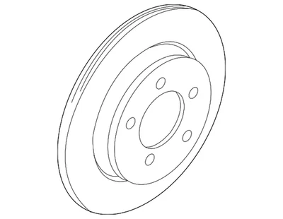 Rotor genuino Mazda GHT2-26-251 Foto 1 de 2