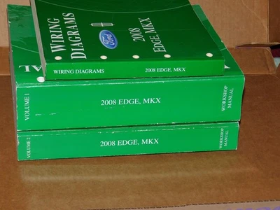 Ford Edge Lincoln MKX 2008 taller servicio reparación y cableado manuales de taller Foto 1 de 4