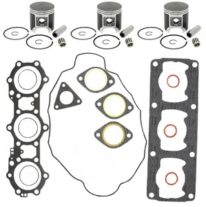 1997 Polaris XLT Special Limited 600 SPI Pistons Top End Gaskets Bearings 65mm - Bild 1 von 24