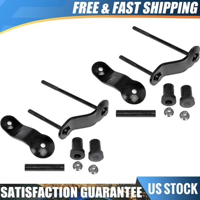 2X Grillete de resorte de hoja trasero Dorman para Chrysler Town&Country_LX 2005-2007 Foto 1 de 4