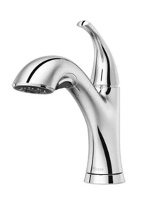 Pfister F-534-7WRYC Wray 1-Handle PullOut Kitchen Faucet in Polished Chrome - Picture 1 of 4