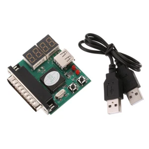 4-Digit USB&PCI Analyser Diagnostic Test Post adapter For Laptop PC Motherboard - Afbeelding 1 van 7