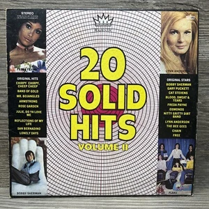 LP 20 Solid Hits Volume 2 Rock Music Record 1971 Cat Steven Lynn Anderson BeeGee - Picture 1 of 8