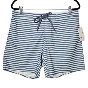 Costume da bagno RVCA nuovo con etichette tavola pantaloncini uomo 31 righe grigio verde PM tenore - Foto 1 di 7