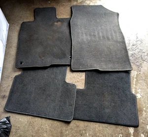 2012 To 2015 Honda Civic OEM Four-door Floor Mats Complete Set black - Picture 1 of 1